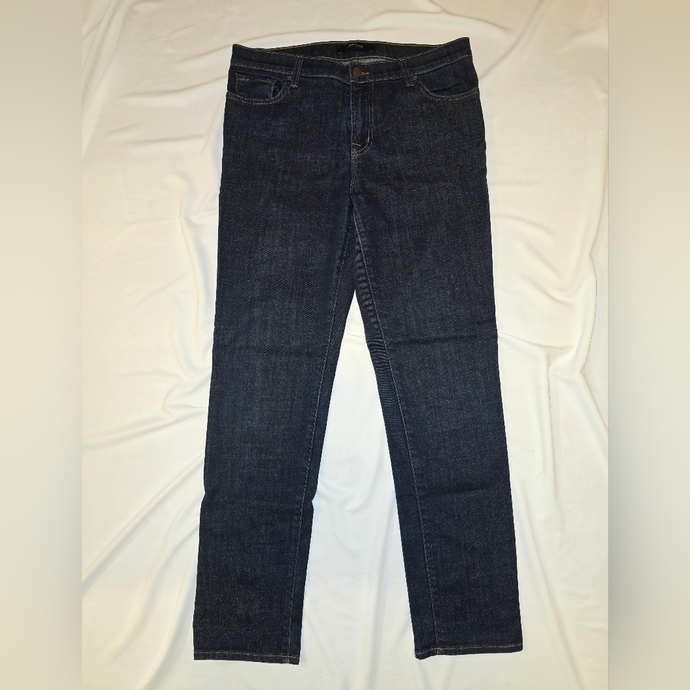 J Brand Aidan Straight Leg Boyfriend Jeans | Size 28 | Dark Blue Wash - Picture 16 of 16